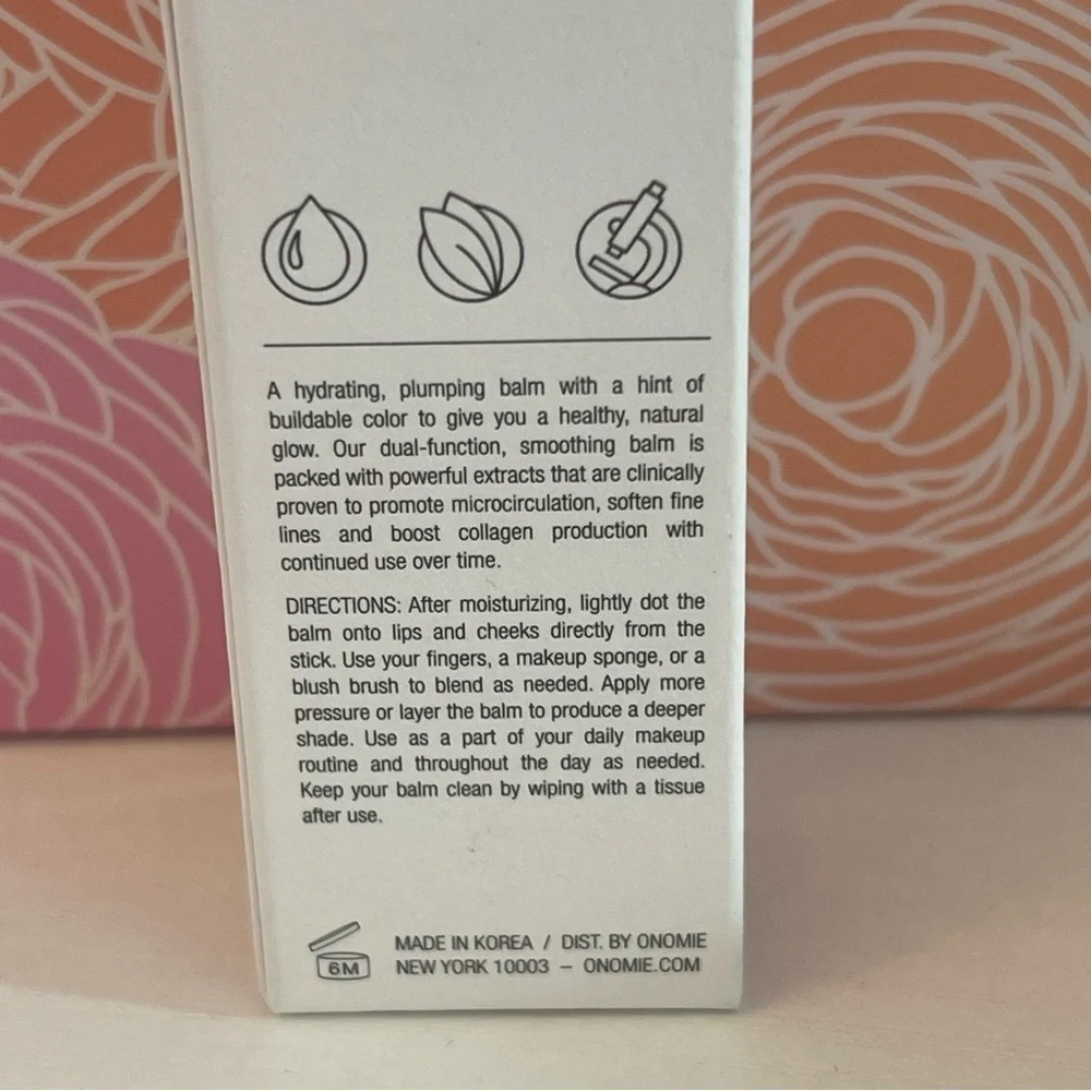 REVOLVE Onomie Boosting Lip + Cheek Stick Rani Toasted Papaya